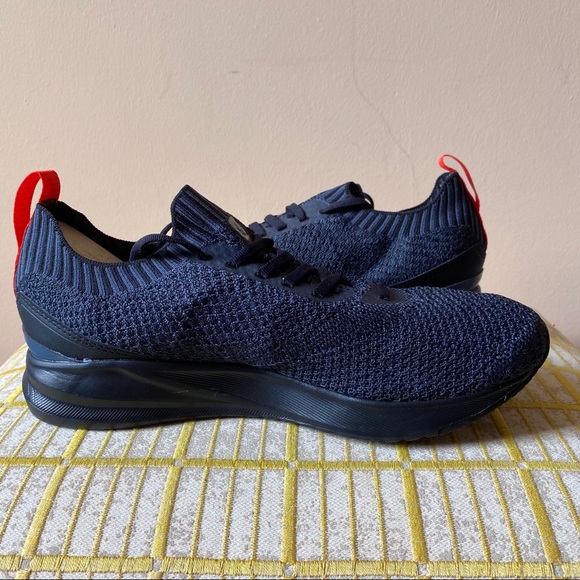 new balance men's vizo pro run knit shoes black